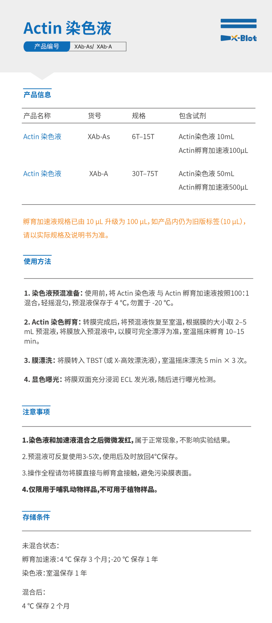 Actin染色液